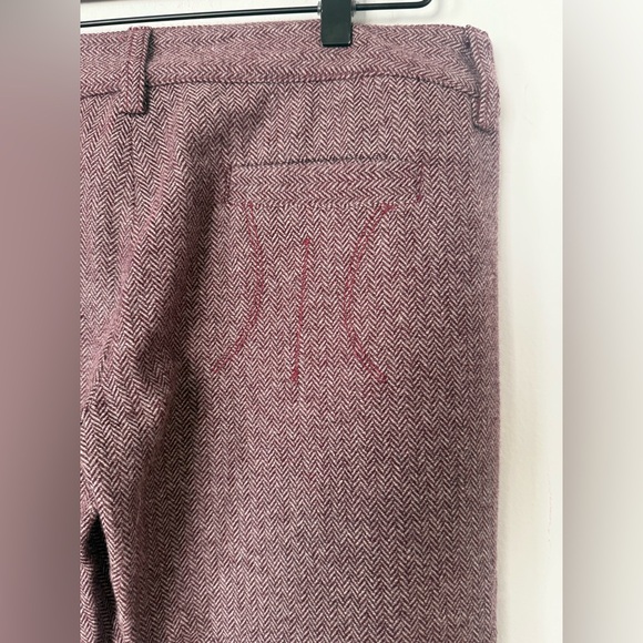 Vintage Y2K Fornarina Wool Super Low Rise Office Siren Girlhoodcore Trousers - Picture 7 of 16